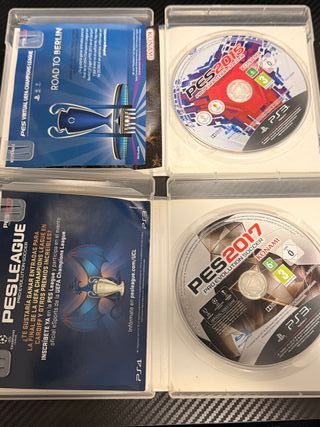 PES 2015 y PES 2017 para PS3