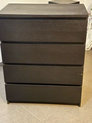 Cómoda de madera 80x100 cm