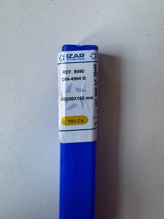 Cuchilla Torno IZAR 8x8x160 mm