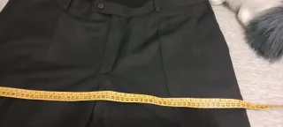 Traje completo hombre gris marengo raya T62