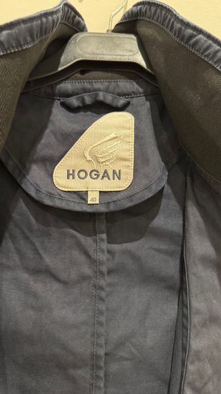 Chaqueta parka azul marino