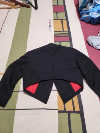 Traje de Flamenco Negro y Rojo