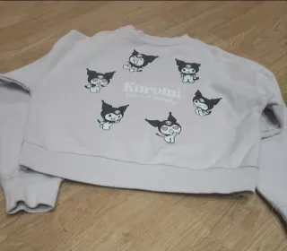 Sudadera Kuromi rosa 10 años