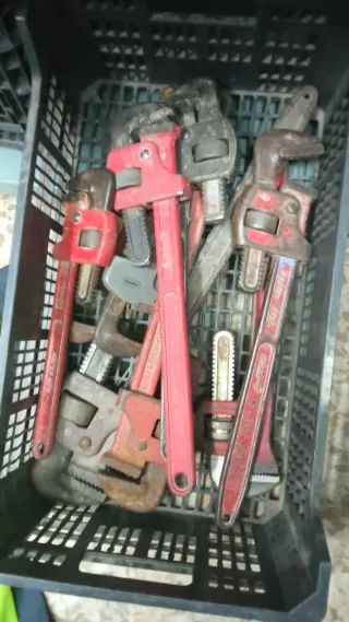 Llaves de fontanero (grifa) - Lote