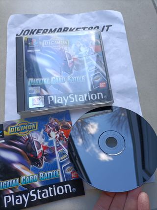 Digimon Digital Card Battle PS1 PAL