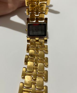 Reloj Gucci Retro Mujer Dorado Original Swiss Made
