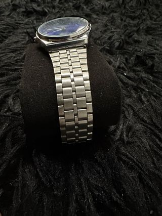 Reloj Casio Azul y Plateado