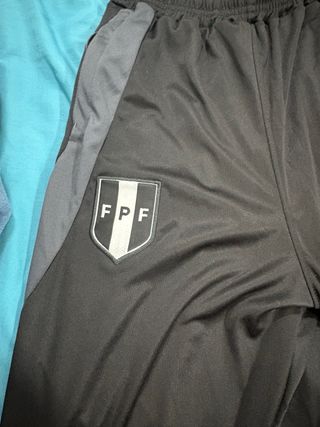 Chándal Adidas Perú Negro Gris