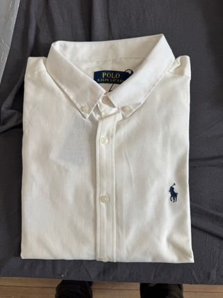 Camisa Polo Ralph Lauren Branca XXL