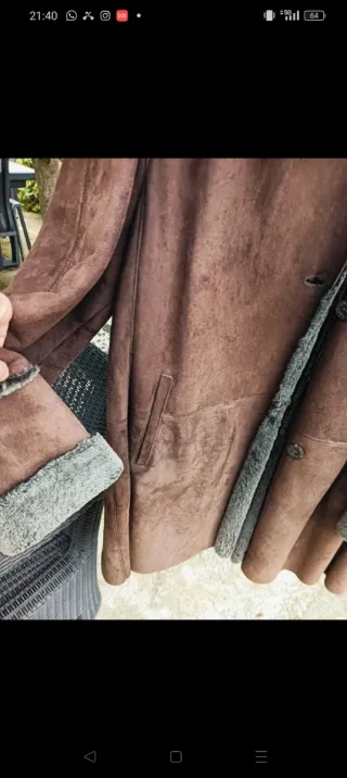 Casaco Antílope Castanho