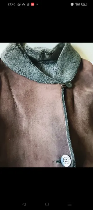 Casaco Antílope Castanho