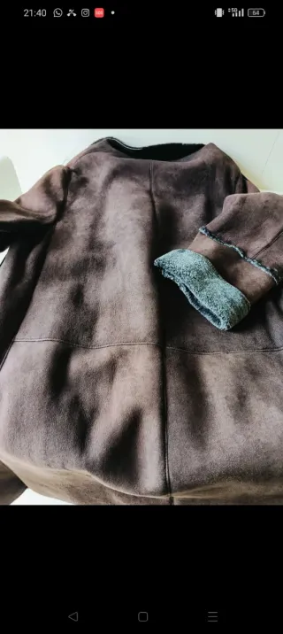 Casaco Antílope Castanho