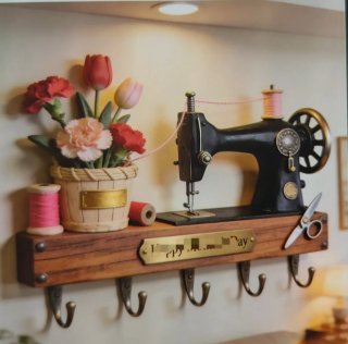 Máquina de coser, sin mueble