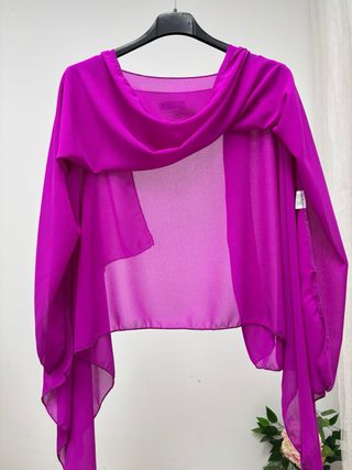 Capa chal gasa buganvilla fiesta