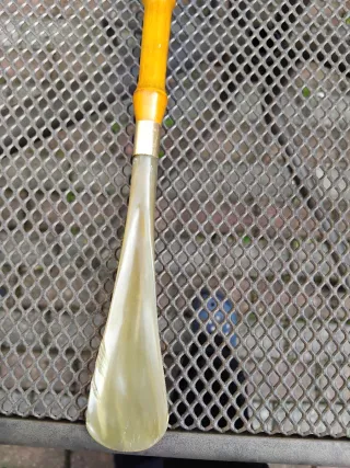 Calzascarpe vintage con testa decorativa