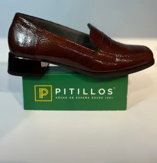 Zapatos Pitillos Marrones