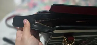 Bolso Nicole Lee Negro con Dibujos