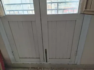 Ventanales de madera antiguos