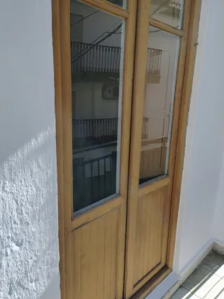 Ventanales de madera antiguos