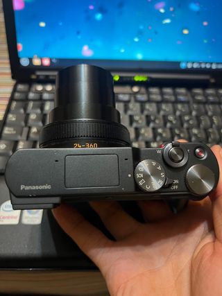 Panasonic Lumix TZ200 Cámara Digital Negra