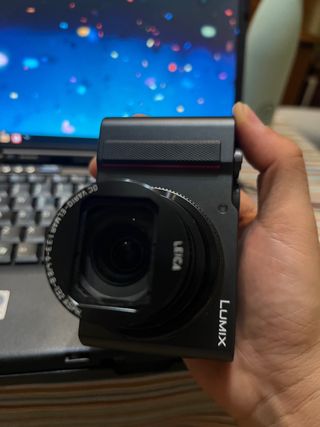 Panasonic Lumix TZ200 Cámara Digital Negra