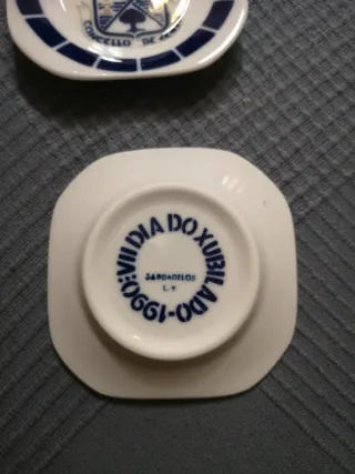 Platos decorativos Sargadelos