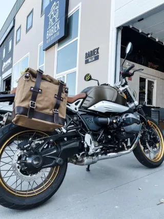 BMW R nineT Scrambler Oro/Verde