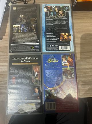 Lote 4 VHS