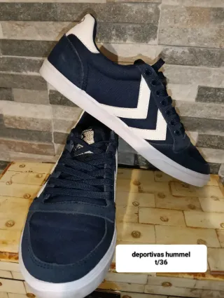 Deportivas Hummel Mujer Talla 36 Azul