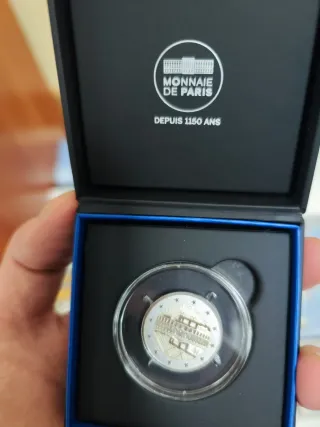 2€ Francia 2025 Louvre Proof Reverse