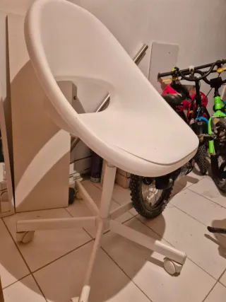 Silla de oficina Ikea blanca