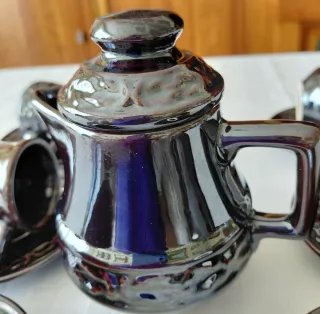 Juego de café vintage cerámica.