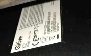 Regalo!!pantalla rota  TV Qilive  50 pulgadas