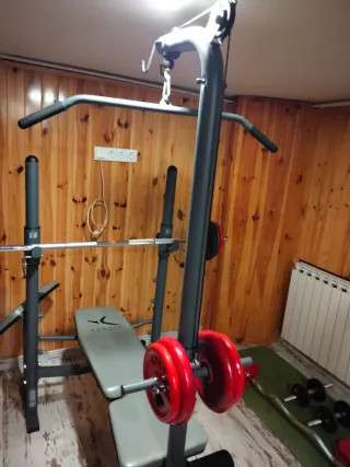 Banco musculación Decathlon