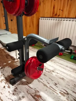 Banco musculación Decathlon