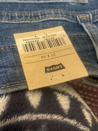 Calça ganga Levi's 724 High Rise Slim Straight