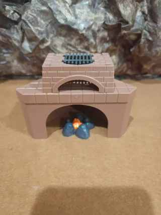 Chimenea Playmobil con fuego