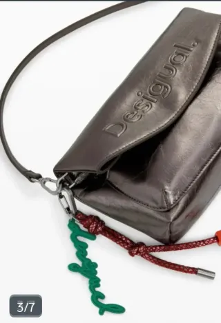 Bolso Desigual plateado