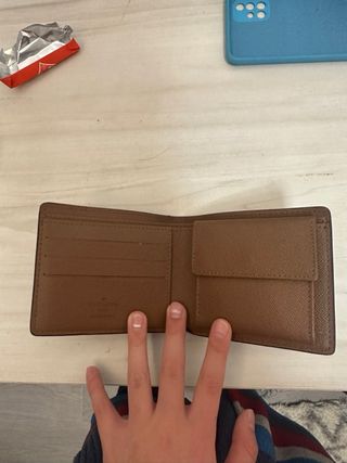 Cartera Louis Vuitton Marrón Monogram