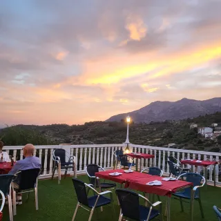 Conjunto Terraza Mesas y Sillas Exterior