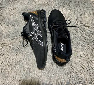 Scarpe Asics uomo nere e oro