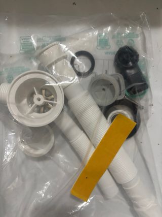 Mueble Lavabo Resina Blanco