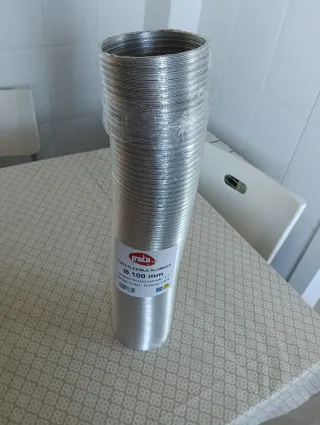 Tubo flexible aluminio 100mm 3m nuevo