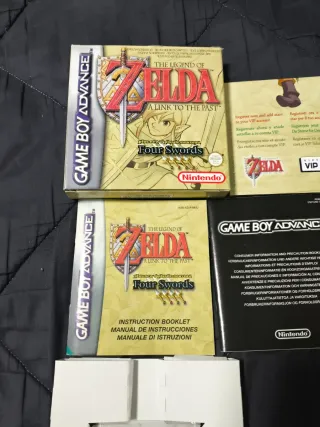 Ofertón Zelda A Link To The Past Four Swords GBA