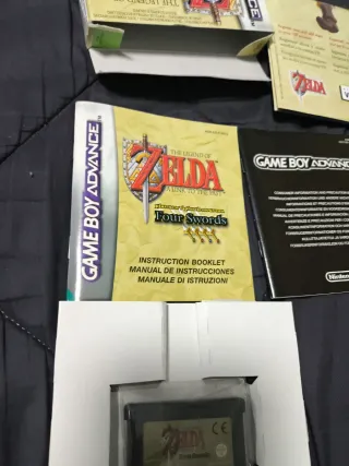 Ofertón Zelda A Link To The Past Four Swords GBA