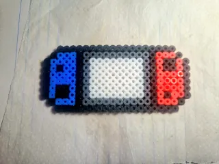Nintendo Switch Hama Beads 5x11cm