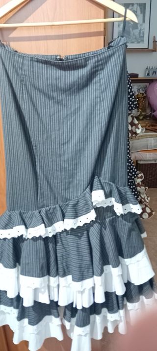 Conjunto Flamenco Falda y Blusa