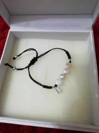 Pulsera Tous Plata Perlas