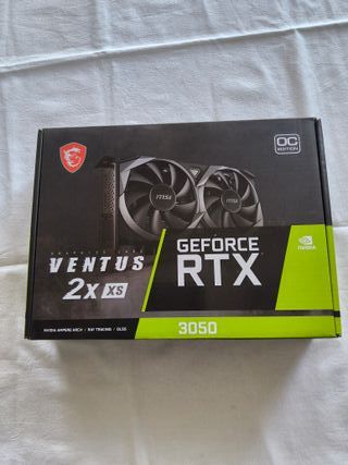 Tarjeta Gráfica MSI GeForce RTX 3050 Ventus 8GB