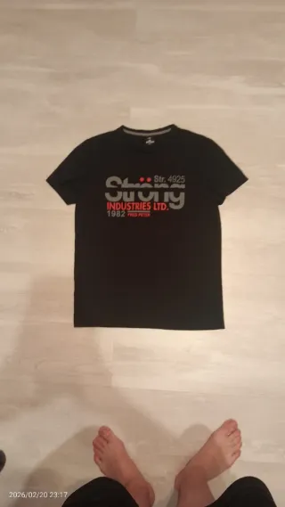 Camiseta Negra Strong Industries